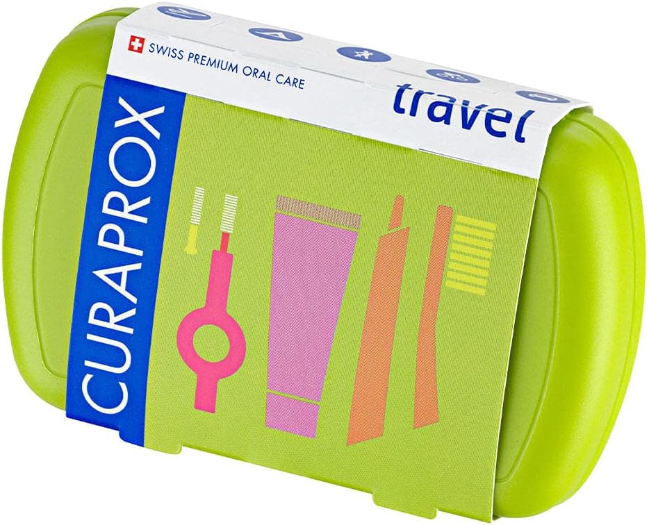 Kit de Viagem Curaprox Travel Set – Cores Sortidas
