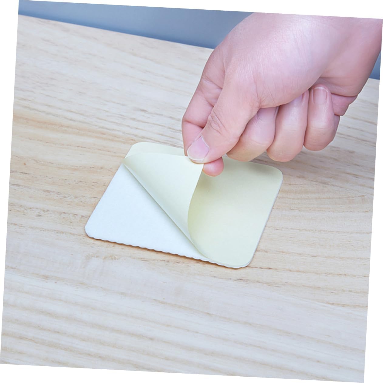 8pcs Non- Carpet Stickers Washable Adhesive for Hardwood Tile More Prevents Rug Movement Non-Woven Easy to Install