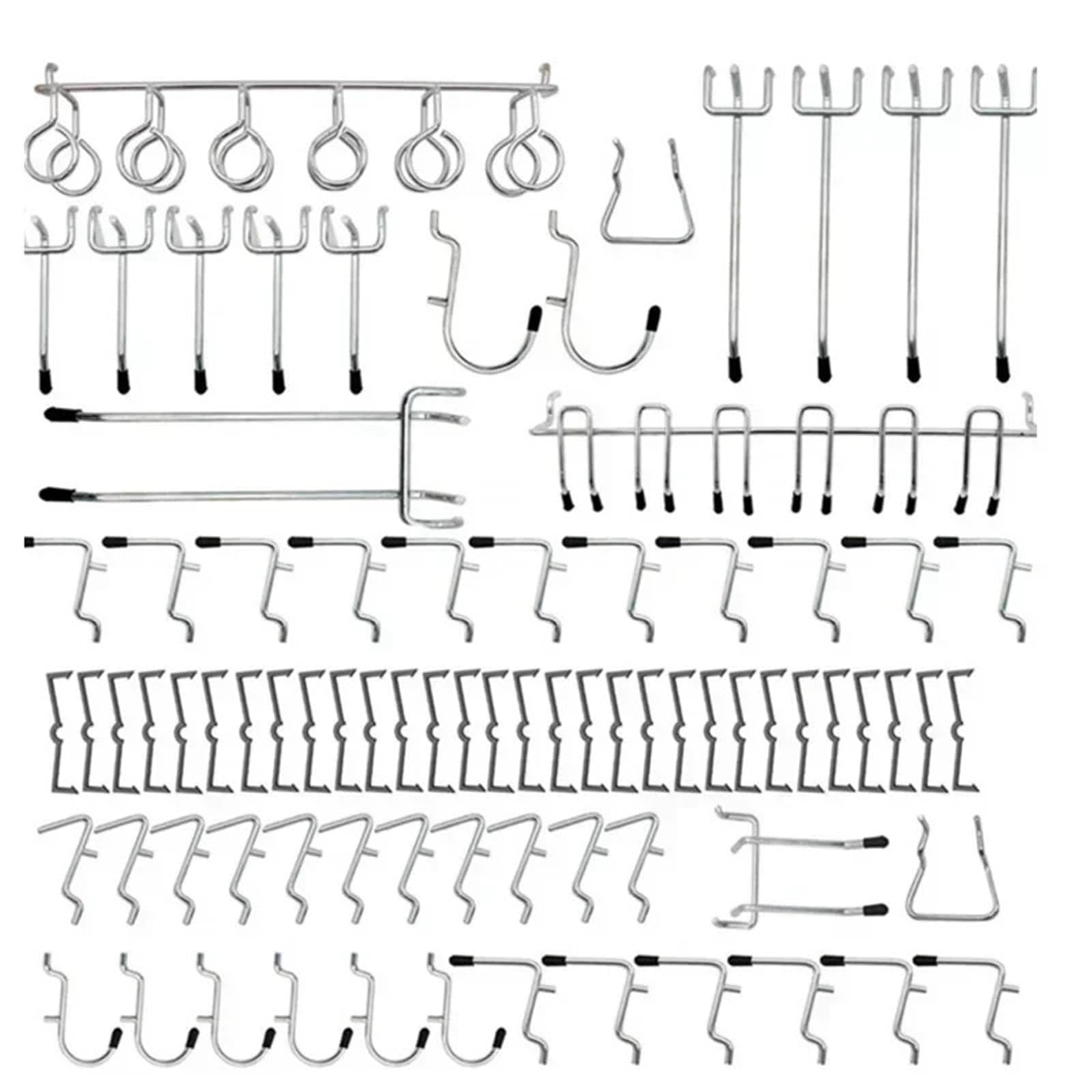 Zyayng One Color 81Pcs Hooks Muti-Purpose Assortment For Home