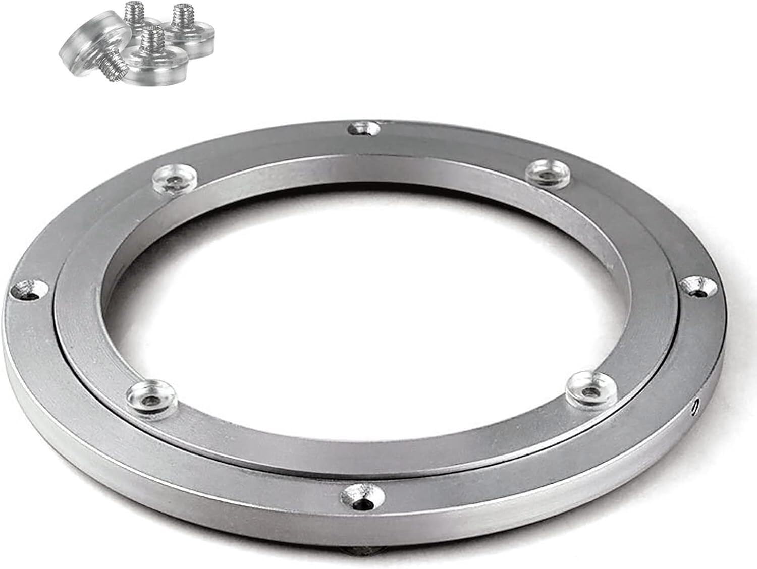 Composant de plateau tournant à roulement lisse haut de gamme avec partie en aluminium robuste