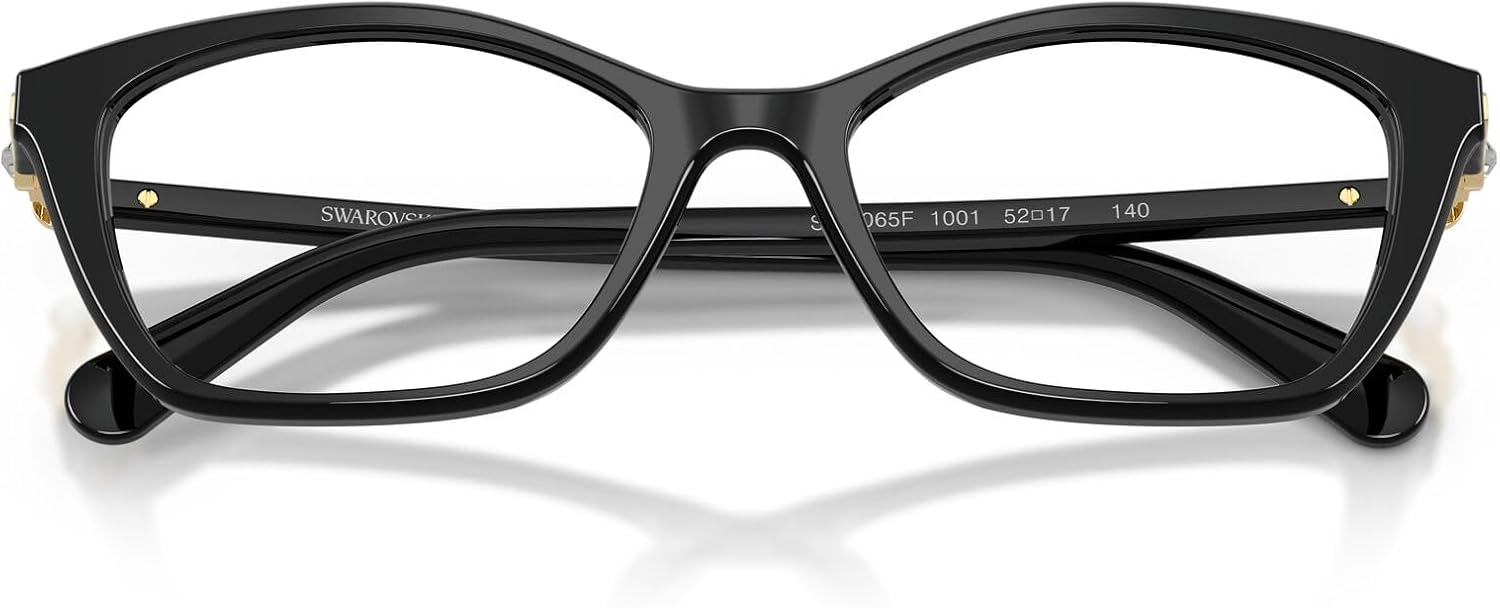 Swarovski womens Sk2065f Low Bridge Fit Square Prescription Eyewear Frames