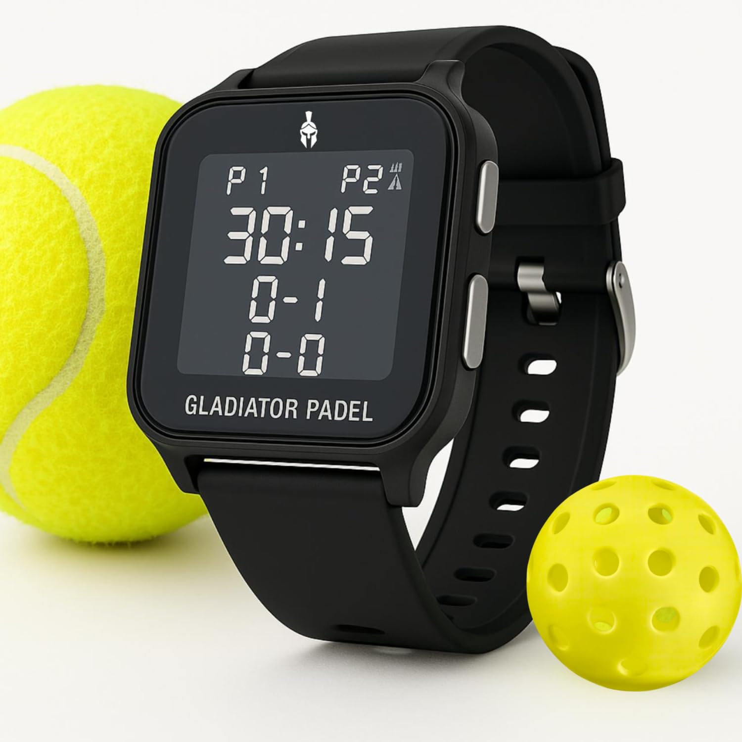 Score Keeper Watch for Pickleball, Tennis, Padel & Ping Pong - Digital Wristwatch with Alarm, Stopwatch & Clock | Water Resistant, Lightweight & Easy