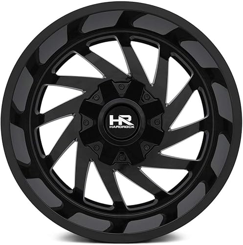 Miniatura 2 de 20x10 Hardrock Crusher Gloss Black 5x127/139.7 ET-19 rueda/llanta