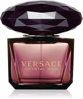 Versace Crystal Noir Eau de Toilette Spray for Women, 3 Ounce - Floral Scent with Pepper, Gardenia & Sandalwood Notes