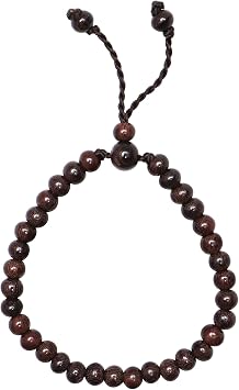 Tasbih Bracelet Hand-made 33 count Adjustable 5.56.5mm Tamarind Wood
