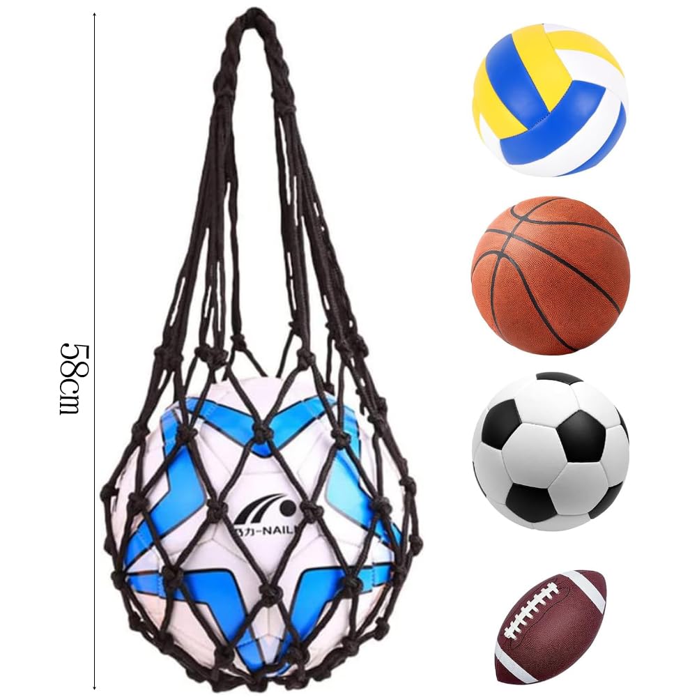 Sacca Multifunzione Sport TSLBW Borsa A Rete Per Palloni