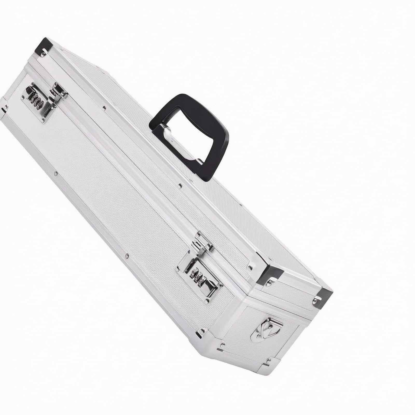 Maletín Metálico Aluminio Resistente, Plata