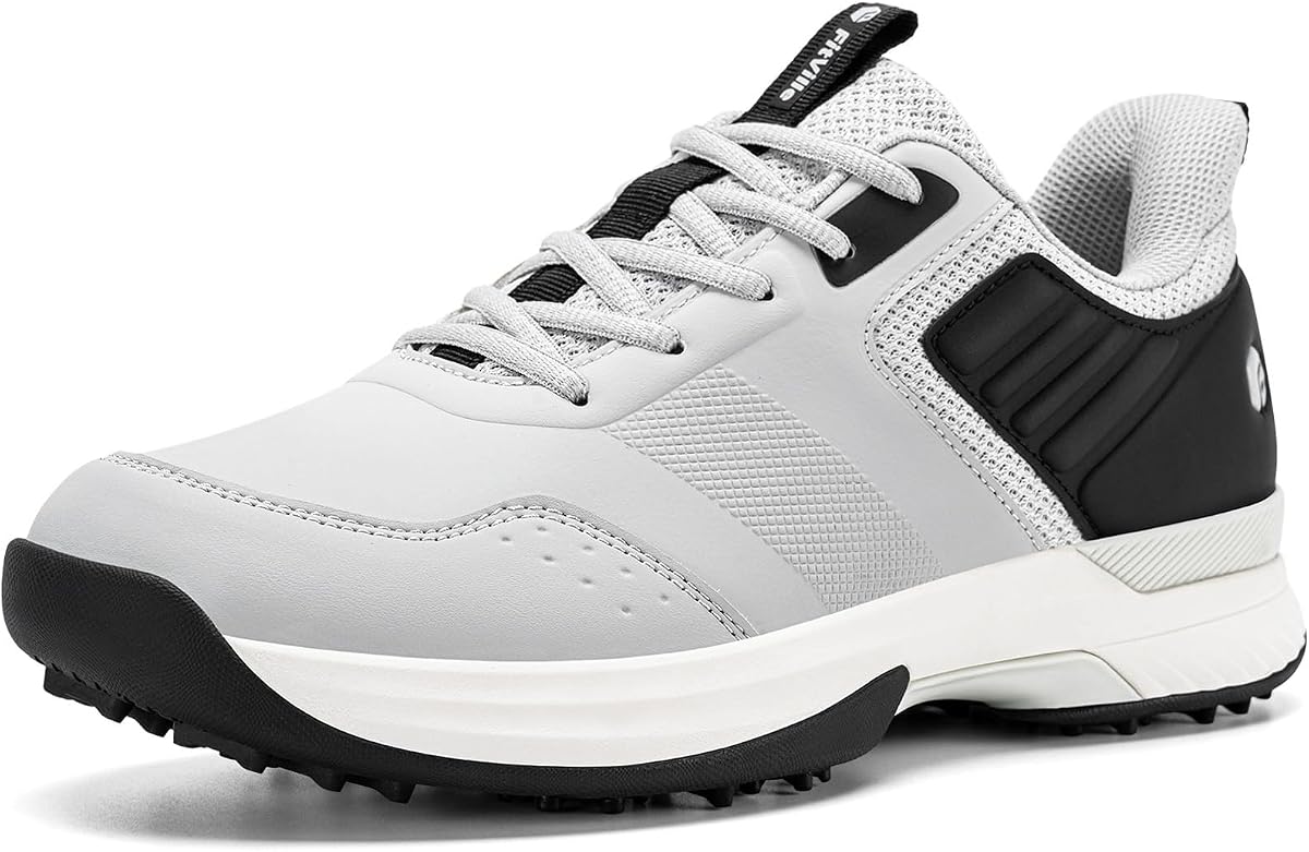 Extra Wide Golf Shoes for Men Arch Support Spikeless Golf Sneakers