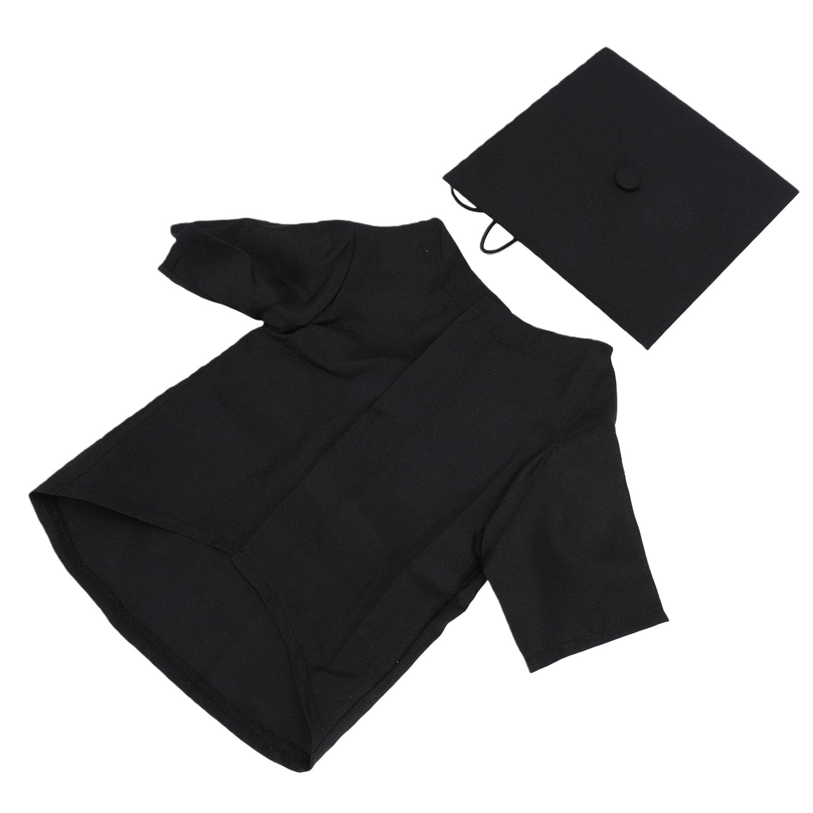 Traje de graduación para gato y perro grande XL con sombrero de 47 cm ajustable