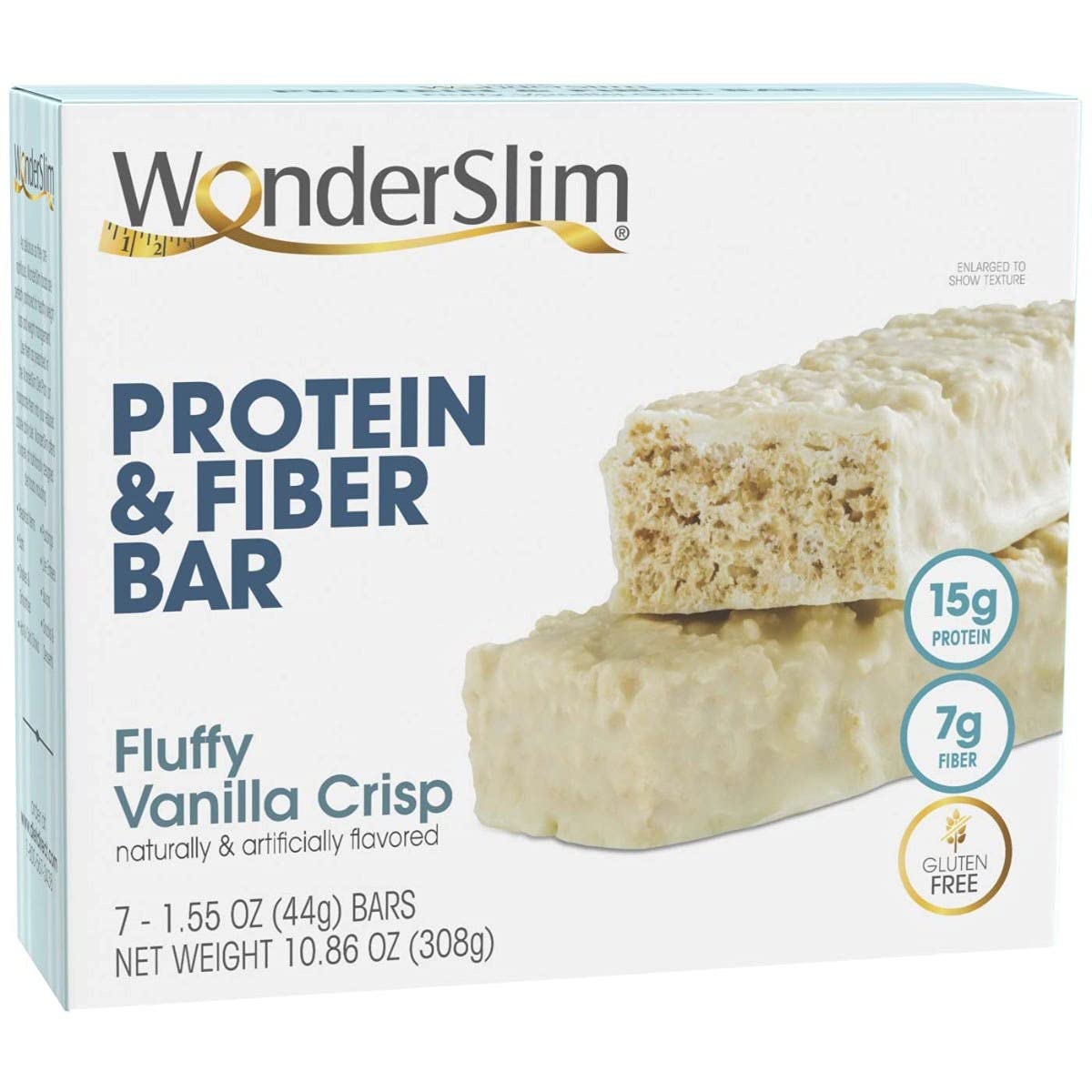 Buy WonderSlim Protein & Fiber Bar Fluffy Vanilla Crisp LowCarb
