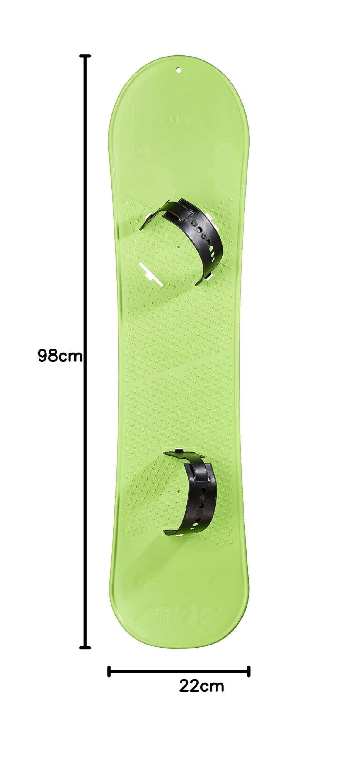 STIGA Snowboard Wild NL pour les Enfants à partir de 5 Ans, Apprentissage du Snowboard - Vert