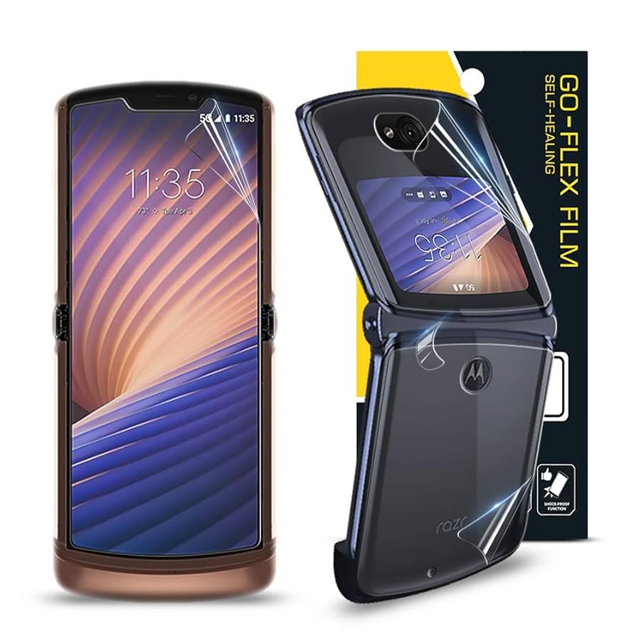 スクリーンプロテクター Motorola Amazon | GOBUKEE Motorola Moto Razr 5G 2020 スクリーン