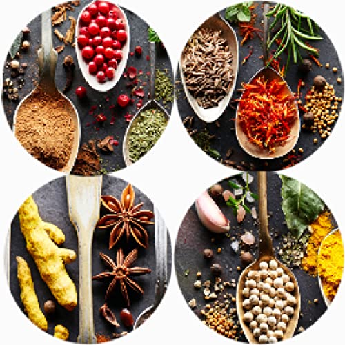 Tableau impression sur toile de qualité supérieure épices de cuisine - 5