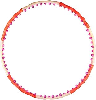 Health Hoop- Korean Weighted Hoop, Exercise Hoop,Core Workout Exercise, Hoola Hoop Magnetic Massage Fat Burning 1.8kg Hula-up HealthHoop