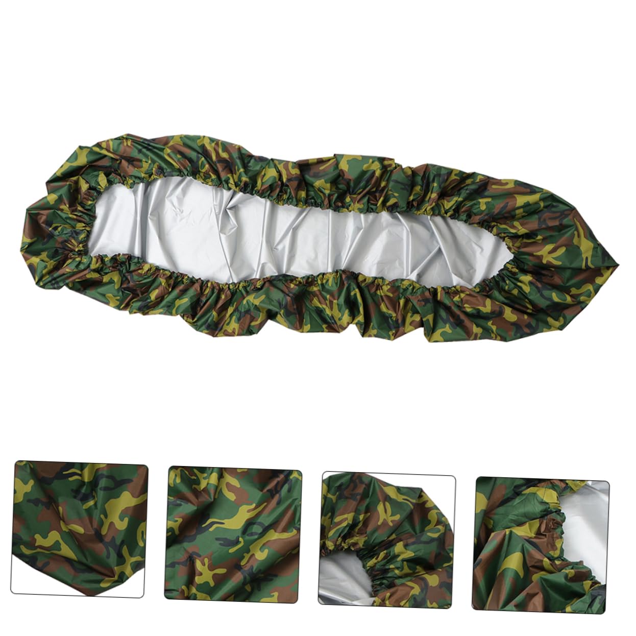 TOYANDONA Copertura del Kayak Posto a Sedere Scudo Impermeabile per Kayak Kit gommone Impermeabili Waterproof Copertura Impermeabile per Kayak Copertura per Kayak Panno Oxford Impermeabile