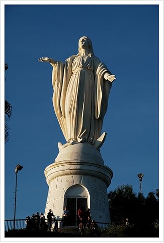 Miniatura 2 de afto Santiago, The Capital Of Chile Poster Canvas Prints Wall Art For Living room Bedroom Wall Decorations Unframed 36"x24"