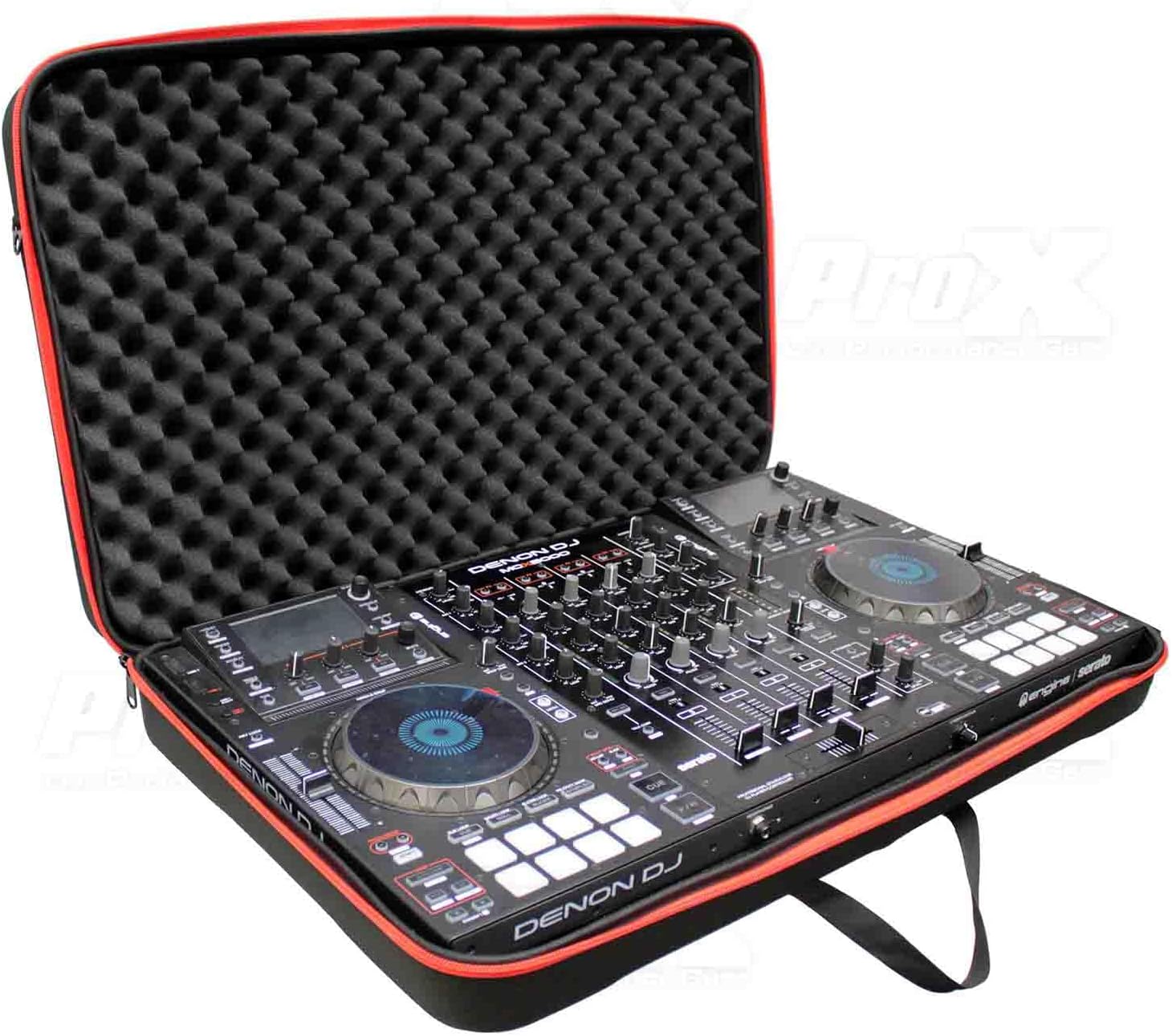 ProX ZeroG Series XB-DJCL DJ Controller EVA Ultra-Lightweight Molded Hard-Shell Case, Large