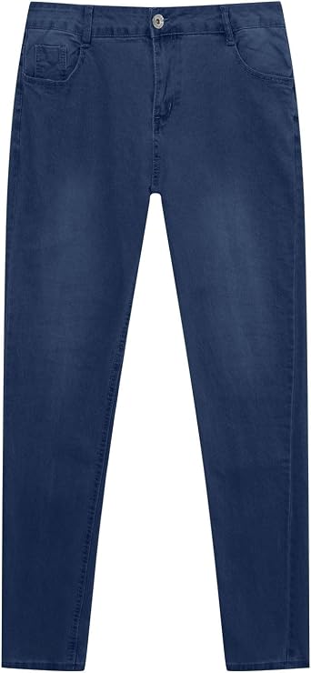 Slim Fit Jeans for Men Comfort Flex Waist Jean Pants