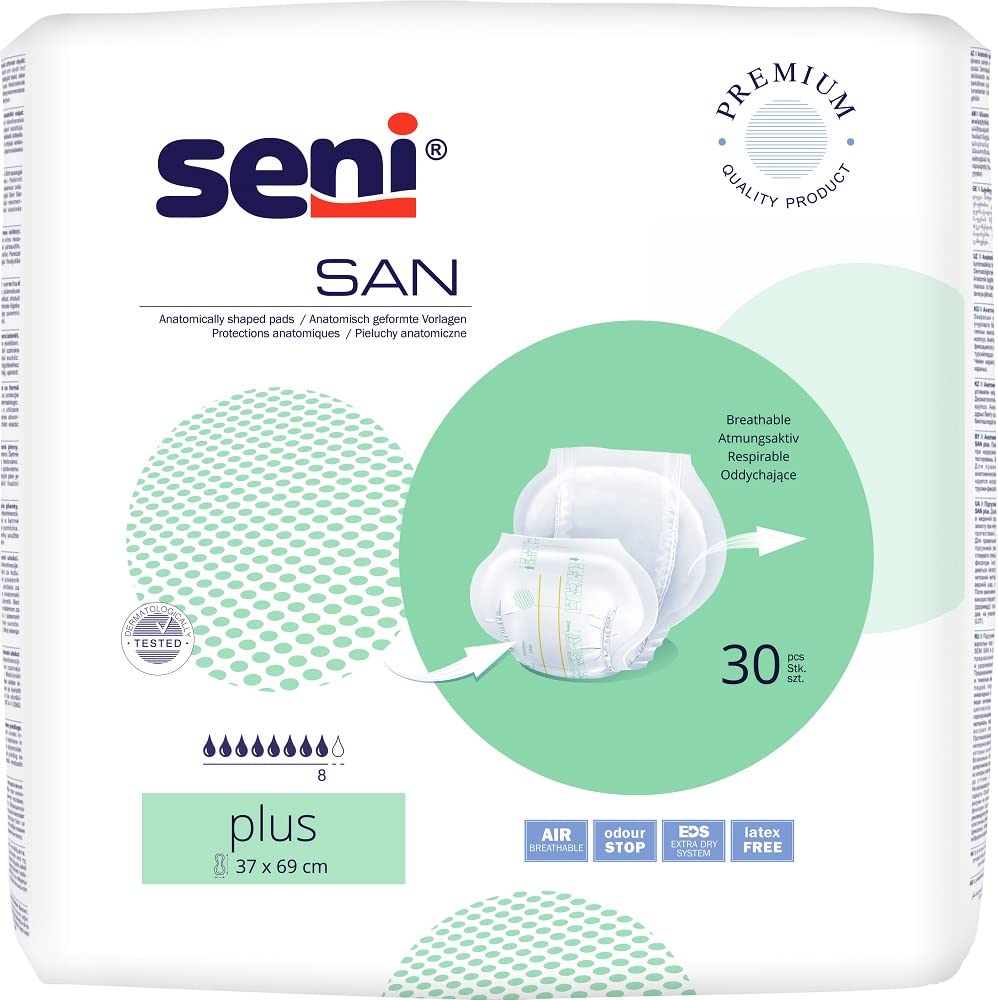Seni San Plus Gr. 3 anatomische Vorlagen (1x30 Stk.)