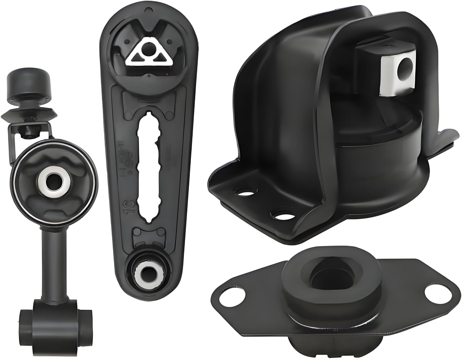 4Pcs Engine Motor and Trans Mount Kit Compatible with Versa Cube 2007-2014 1.8L L4 Transmission Replace A4320 A4323 A4312 A4318 Mounts Set