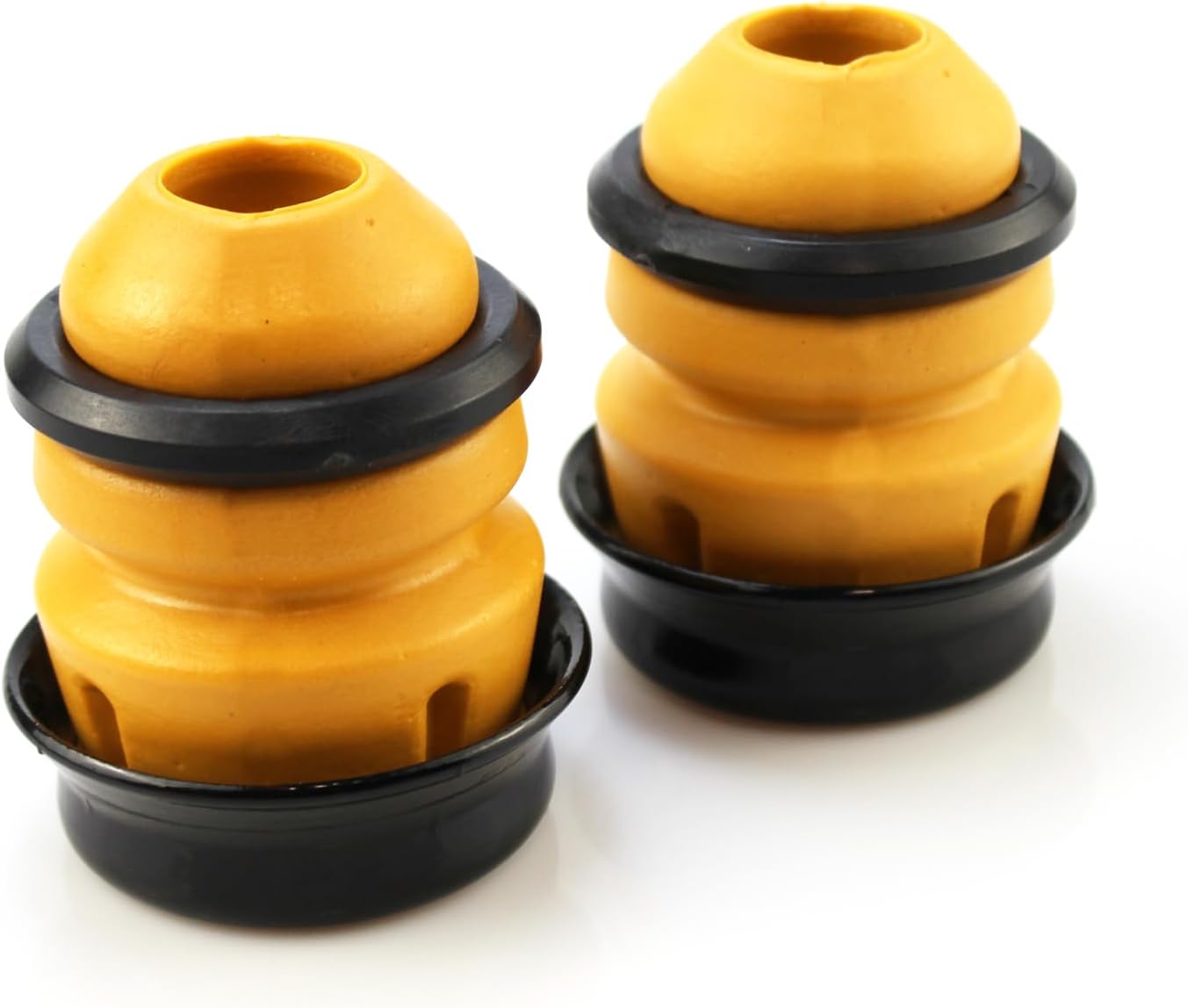 Rear Suspension Shock Absorber Bumper Fit for Hyundai Santa Fe Kia Sorento EX, Bump Stop Bushing Replace 55326-2P000 553262P000 553262B000(2 Pack)