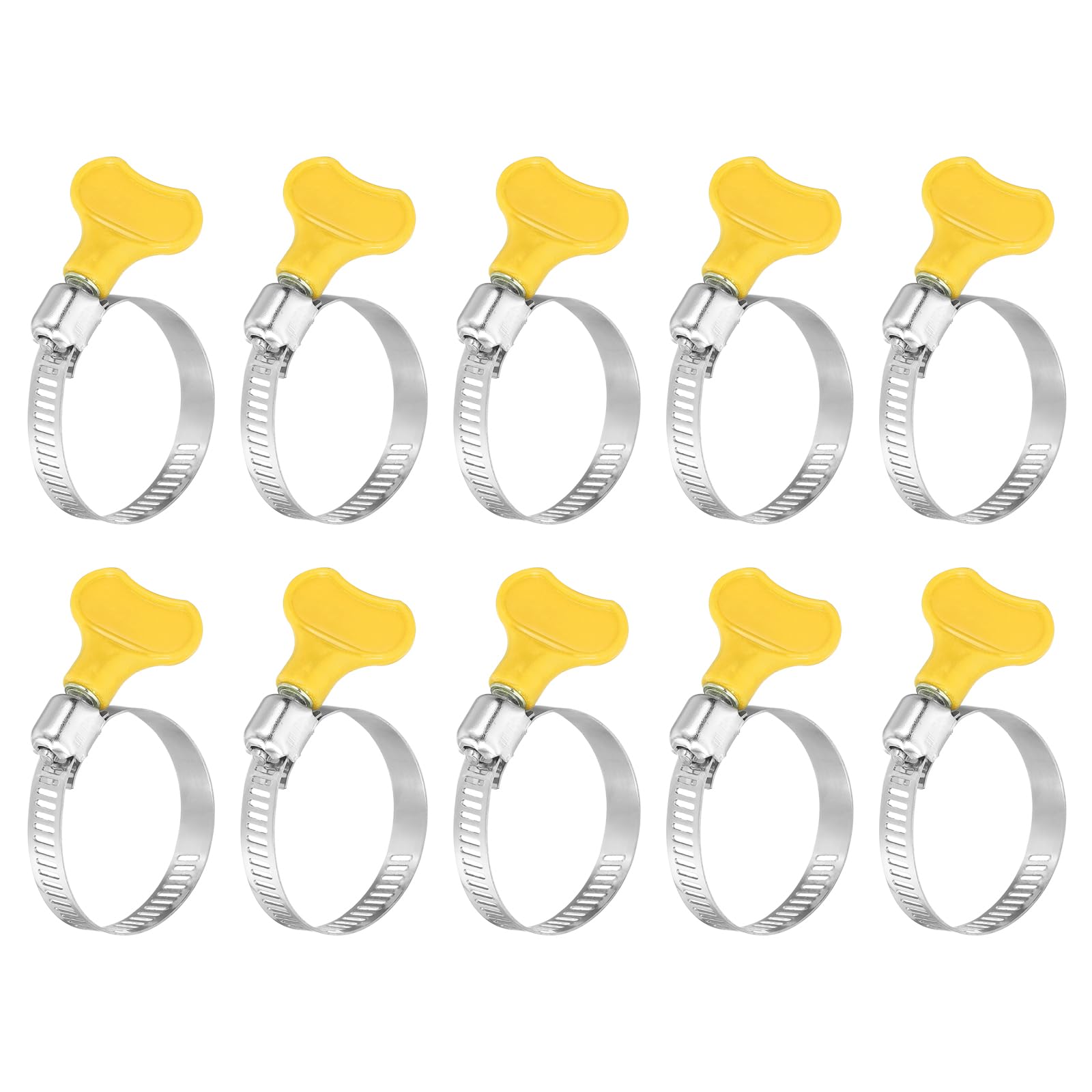 Colliers de serrage à vis sans fin 25-38mm uxcell en acier inoxydable pour tuyaux x14