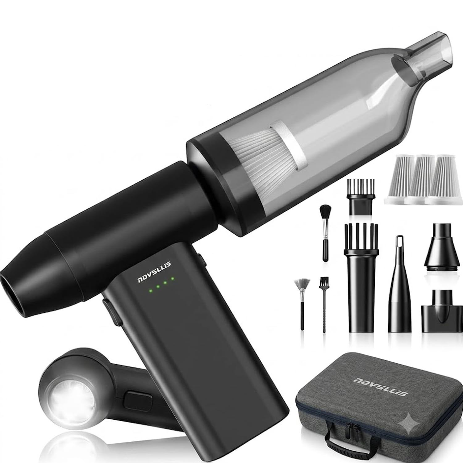 Novyllis Electric Compressed Air Duster 180,000 RPM
