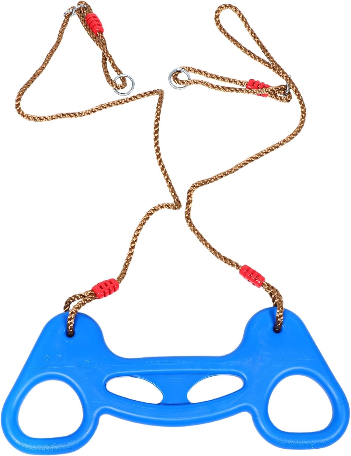 Gymnastic Rings with Adjustable Straps for Swing Bars Playground Equipment Climbing Attachment Playground Play Set Non-Slip Pull Up Rings for Gym Workout Exercise Training