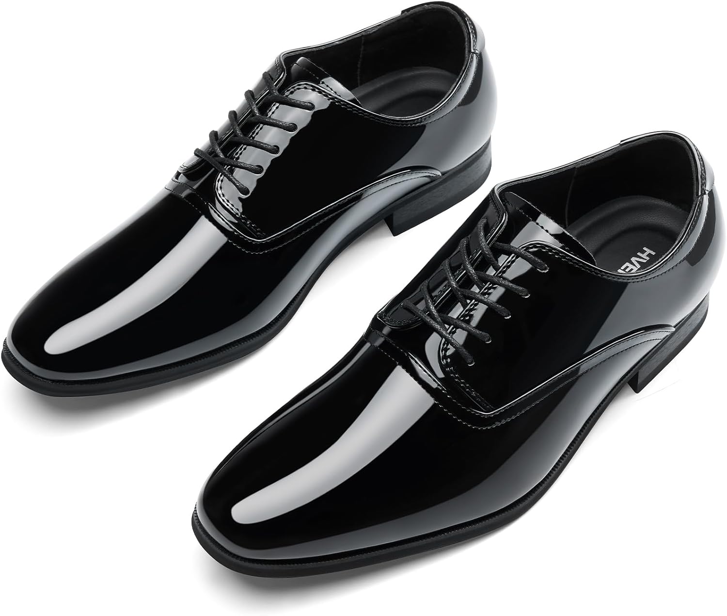 Men's Oxfords Dress Shoes: Casual Business Men Tuxedo Shoe Formal Plain Toe Derby Oxford