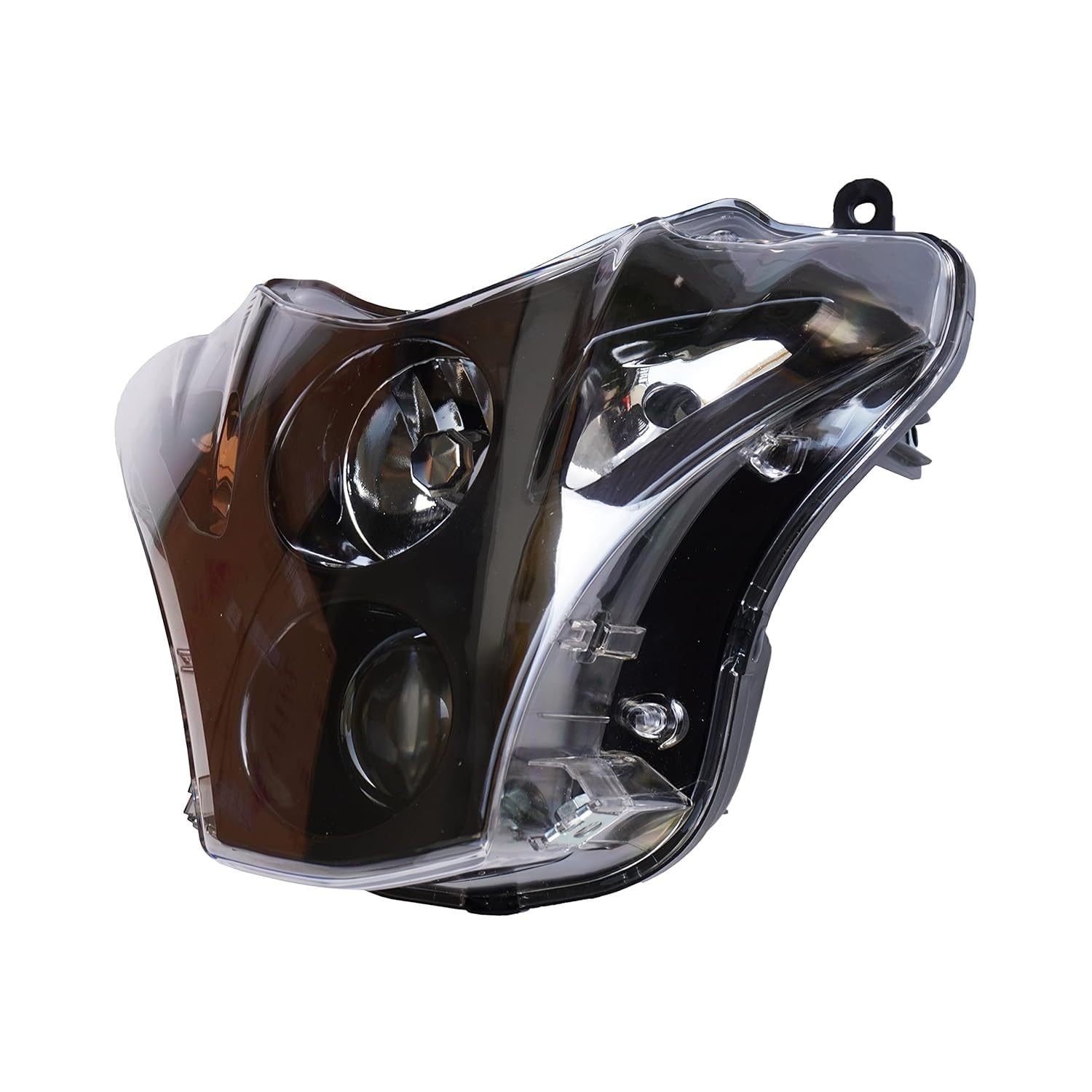 OHITO Plastic Long Durable Water Resistance and Strong Black Bike Headlight Assembly Compatible with Pulsar-220F-image-44