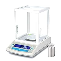 Vista 1 de U.S. Solid - Balanza de precisión digital analítica de laboratorio 0,001 gr 1 mg hasta 300 gr