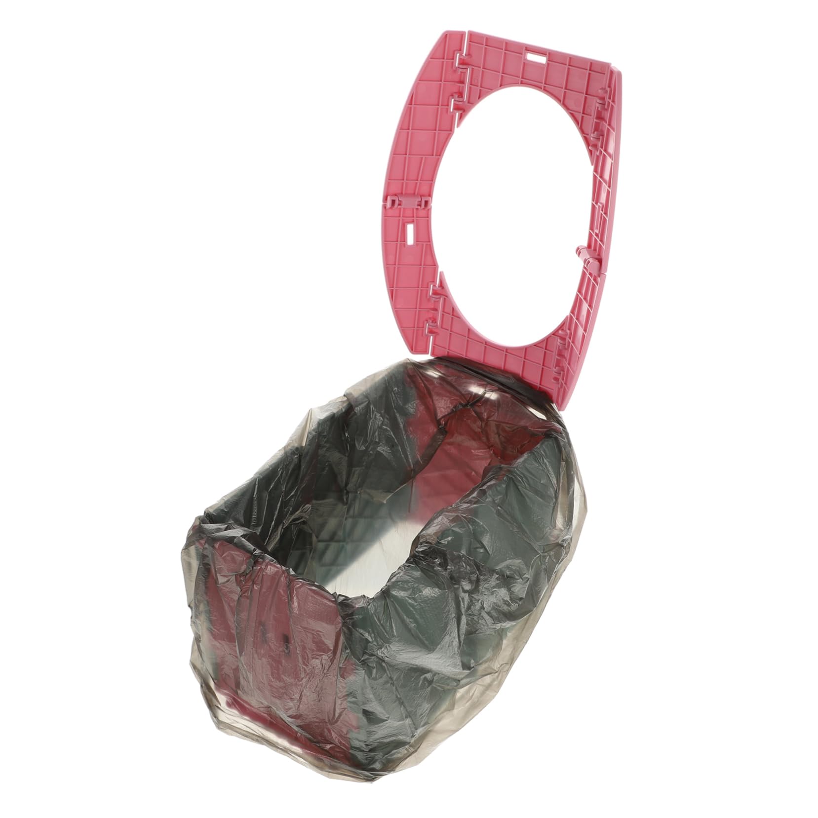Yardwe Portable Travel Toilet Seat for Lightweight Folding Design for Easy Carrying for Road Trips and Outdoor Use Helps Gain Independence Potty Training