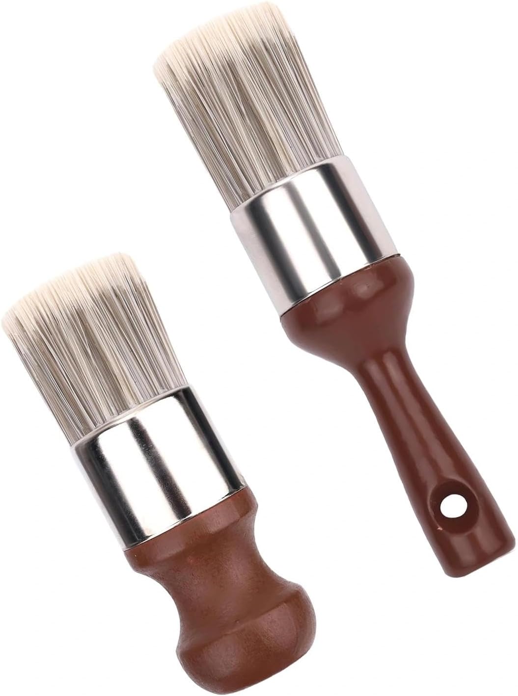 Leather Furniture Salve Brush, Leather Brush, Soft Bristles & Ergonomic Handle Leathers and Wood Cleaner Brush, Wax Cream Applicator Tool for Car Interiors & Home Cleaning Maintenance