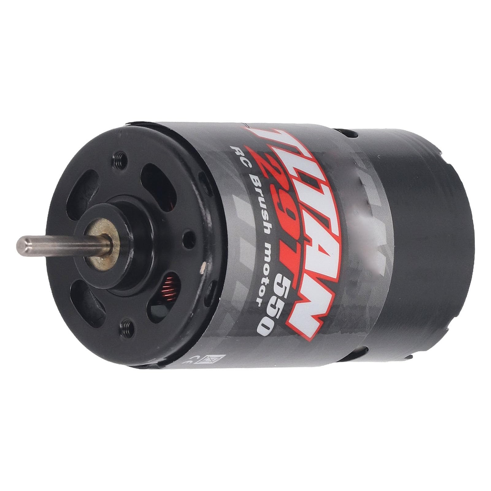 Drfeify Motor Eléctrico Cepillado 550 con Caja de Engranajes de Reducción 1/3 y Ventilador de Refrigeración para Conversión DIY de Coche, Camión, Barco a Control Remoto (29T)