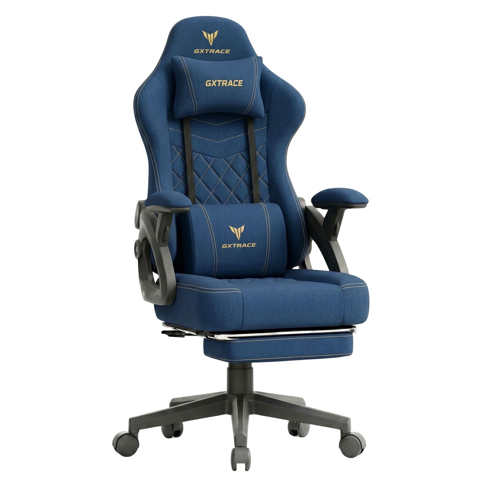 Amazon.co.jp: GXTRACE ゲーミングチェア オットマン付き 145