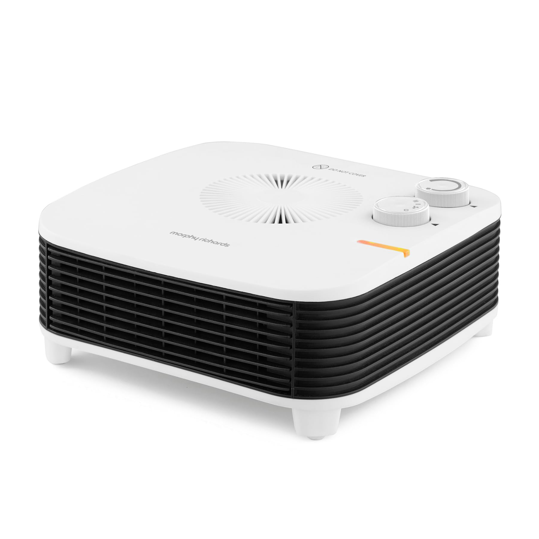 Morphy Richards Morphy Richards HeatFlux 2kw Flat Fan Heater, 20m2, Adjustable Thermostat, Lightweight, Compact, Portable, Low Noise, Wide Angle