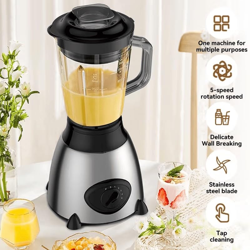 Multifunctional Juicer Blender Fruit Grinder Smoothie Maker Food Processor Office & School Supplies - Image 3