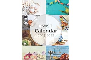Jewish Calendar 2022: Hebrew Calendar in English