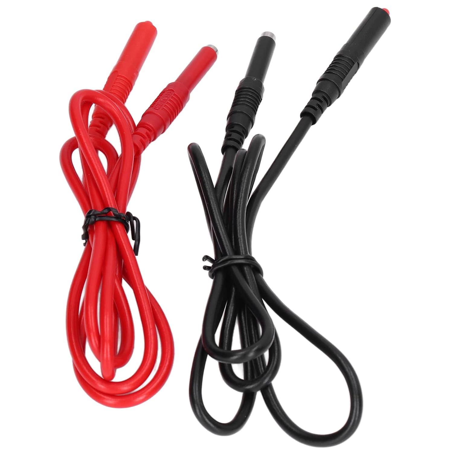 Banana Plug Test Leads, Male‑Male 4mm Electrical Testing Leads Kit for