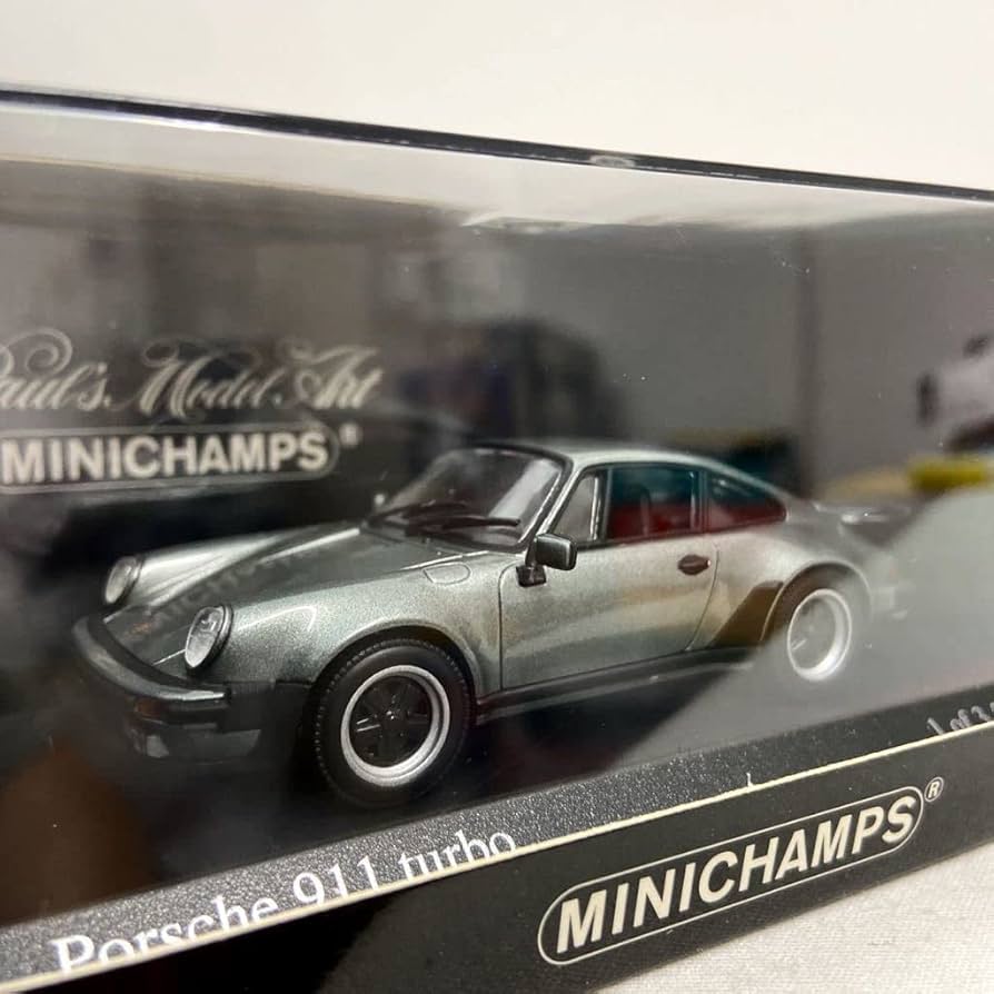 ミニカー 1/43 Porsche 930 Turbo 1977 / PMA Minichamps 1:43 Porsche 911 (930) Turbo year 1977 red