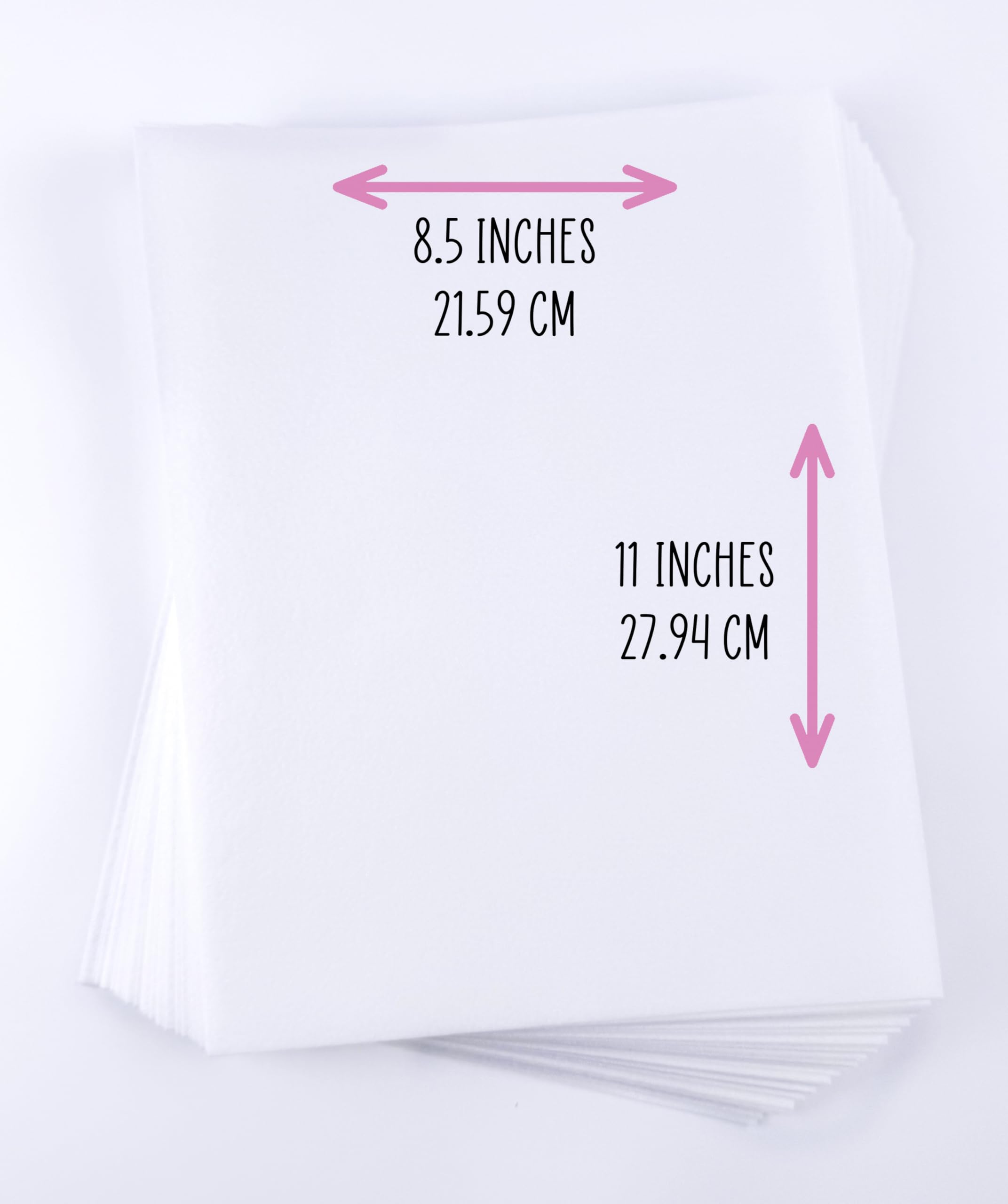 Rice Paper Sheets Wafer Paper Edible Printer Sheets 50 Pack - 0.4mm ...