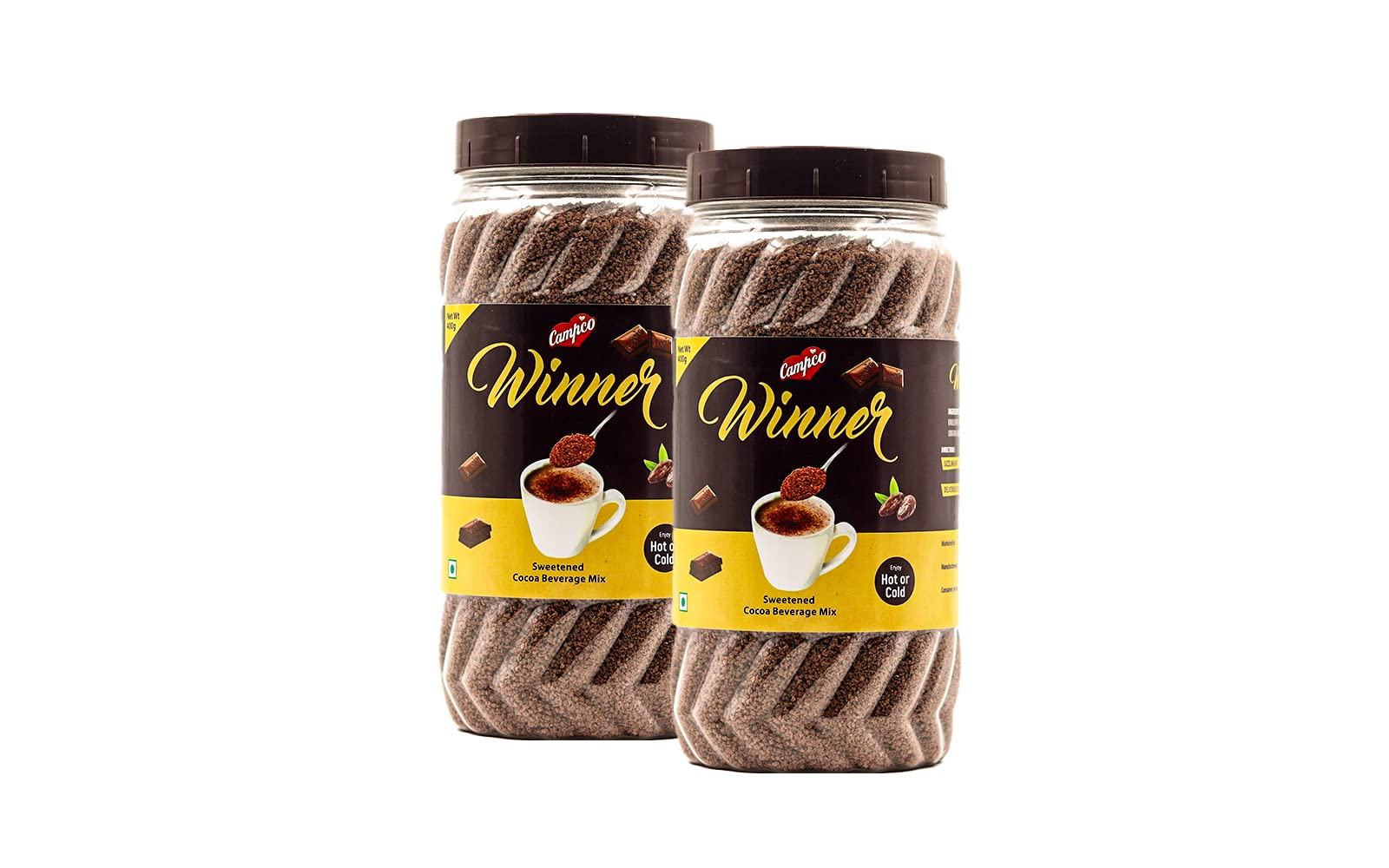 Campco Winner Delicious Hot or Cold Chocolate Drink Powder Mix | Drinking Chocolate | Added Vanilla Flavor (Pack of 2) (B08LKHFM2J) Amazon Price History, Amazon Price Tracker