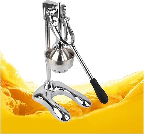 Miniatura 3 de Stainless Steel Manual Juicer - Multifunctional Food Grade Citrus Press With Non Slip Base & High Juice Yield For Home