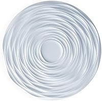 Vista 1 de À LA MAISON CEILINGS Medallón de techo de espuma rosa ROZAP-pw, blanco, paquete de 1