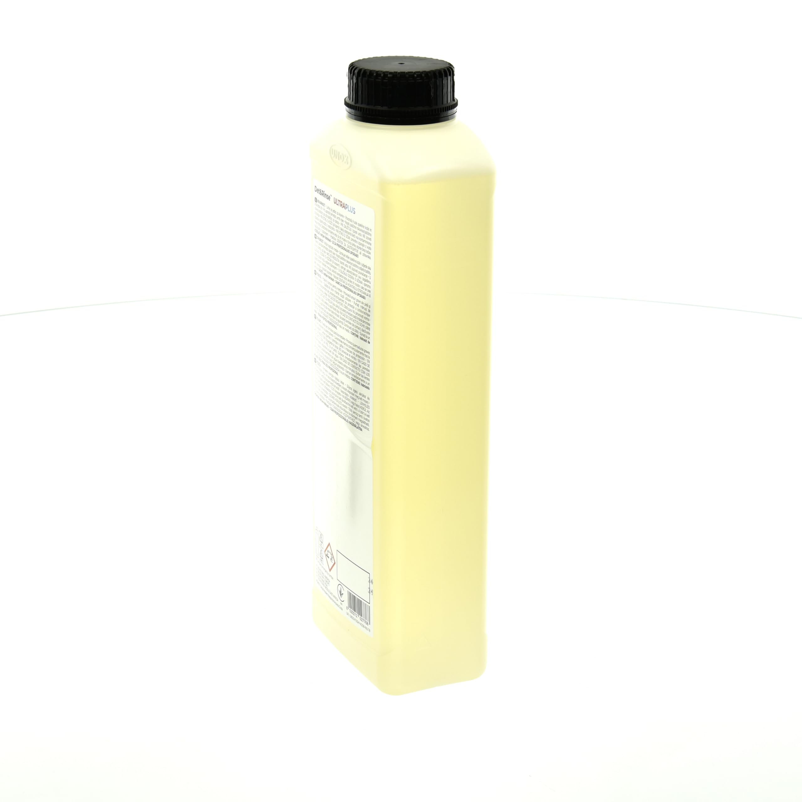 Detergente professionale per forno Unox DET&RINSE Ultra Plus, 10 × 1 l, per pulizia automatica, prodotto speciale per ammortizzatori combinati e forni ad aria calda Mind.Maps ChefTop BAKERTOP