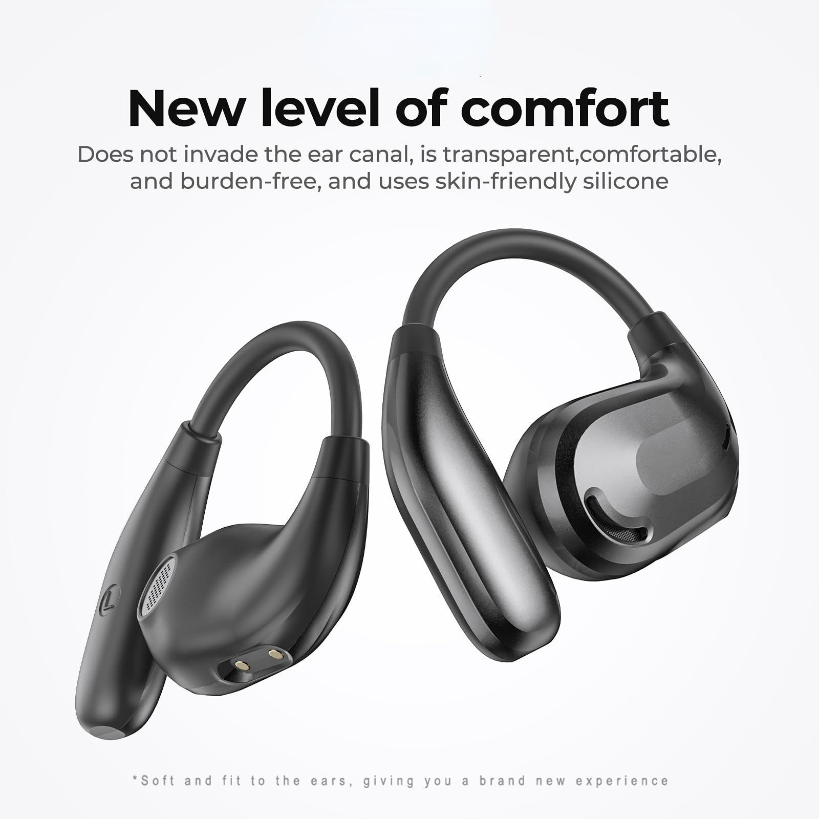 Auricolari aperti Bluetooth NE18 Nero