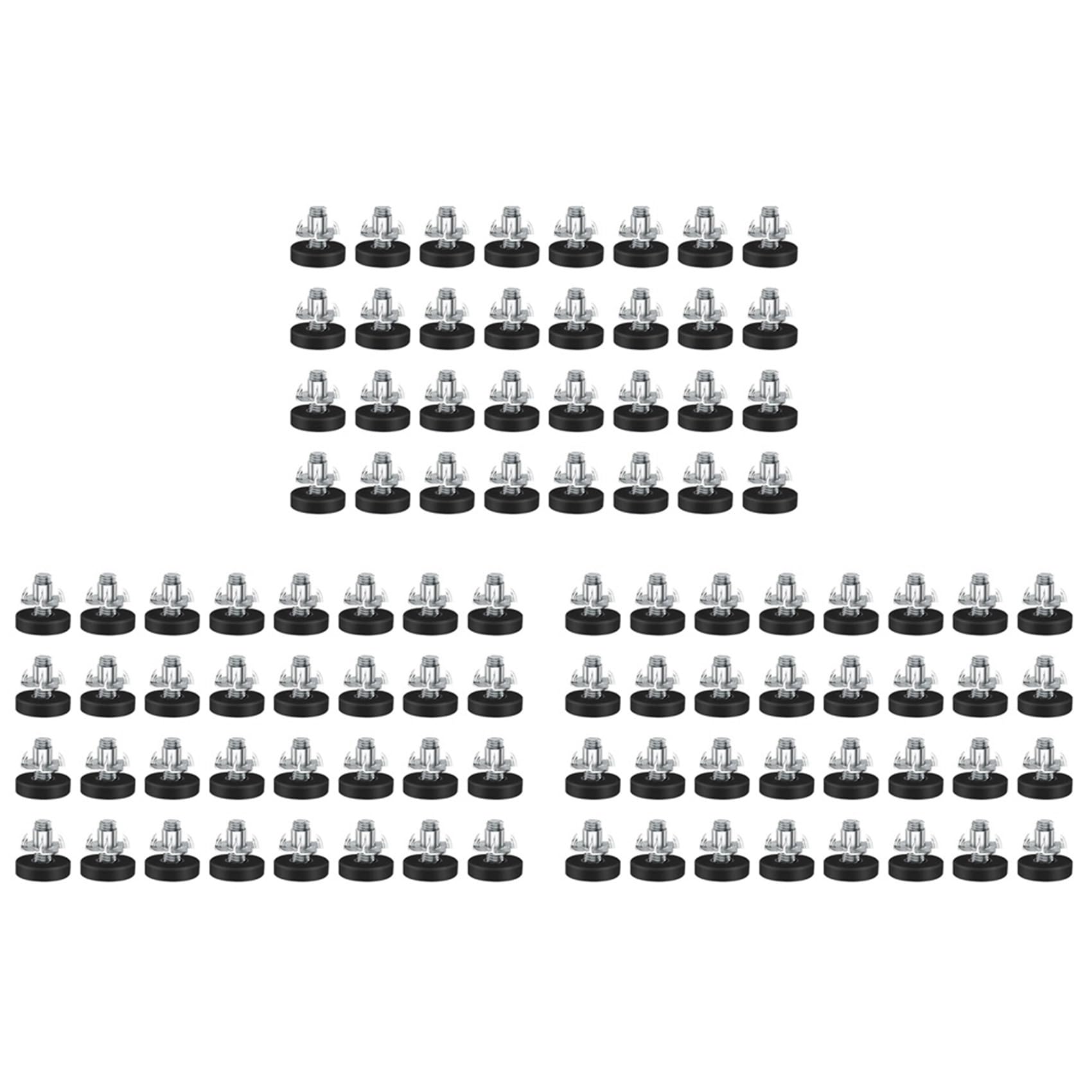 Jnchdghwa As Shown 96 Pcs M6 Thread Adjustable Furniture Levelers In Chair Feet Adjustable Furniture Feet Leg Levelers