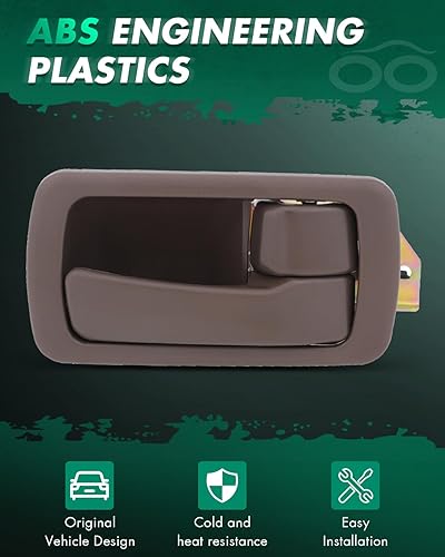 Miniatura 2 de SCITOO Manija de puerta interior compatible con Toyota 1992-1996 para Camry Brown Interior Conductor Izquierdo Pasajero Interior Derecha Interior 4