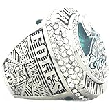 2017 World Championship Football Champions Replica Ring Trendy Accessory Durable Collectible Championship Gift For Eagles Fans Mens Fathers, Includes Wooden Box