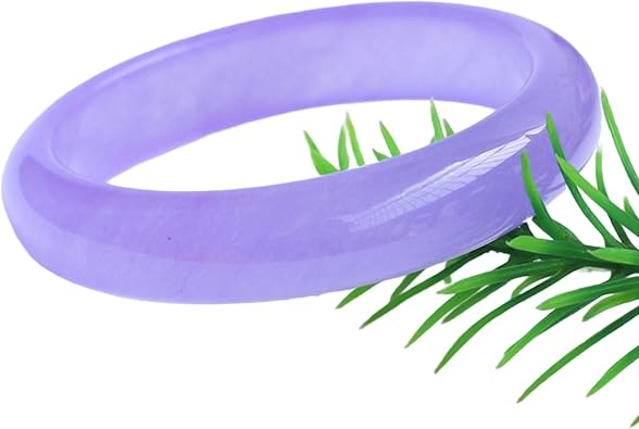 Jade Bangle Bracelet for Women Lavender Jadeite Jade Bracelet 58mm-62mm, Good Luck Gifts, Natural JadeHandmade Bracelets